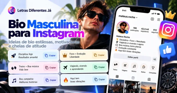 Bio Masculina para Instagram: Ideias Simples, Gamer e Criativas