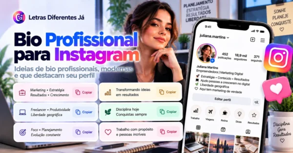 Bio Profissional para Instagram: Exemplos para Lojas, Autônomos e Criadores