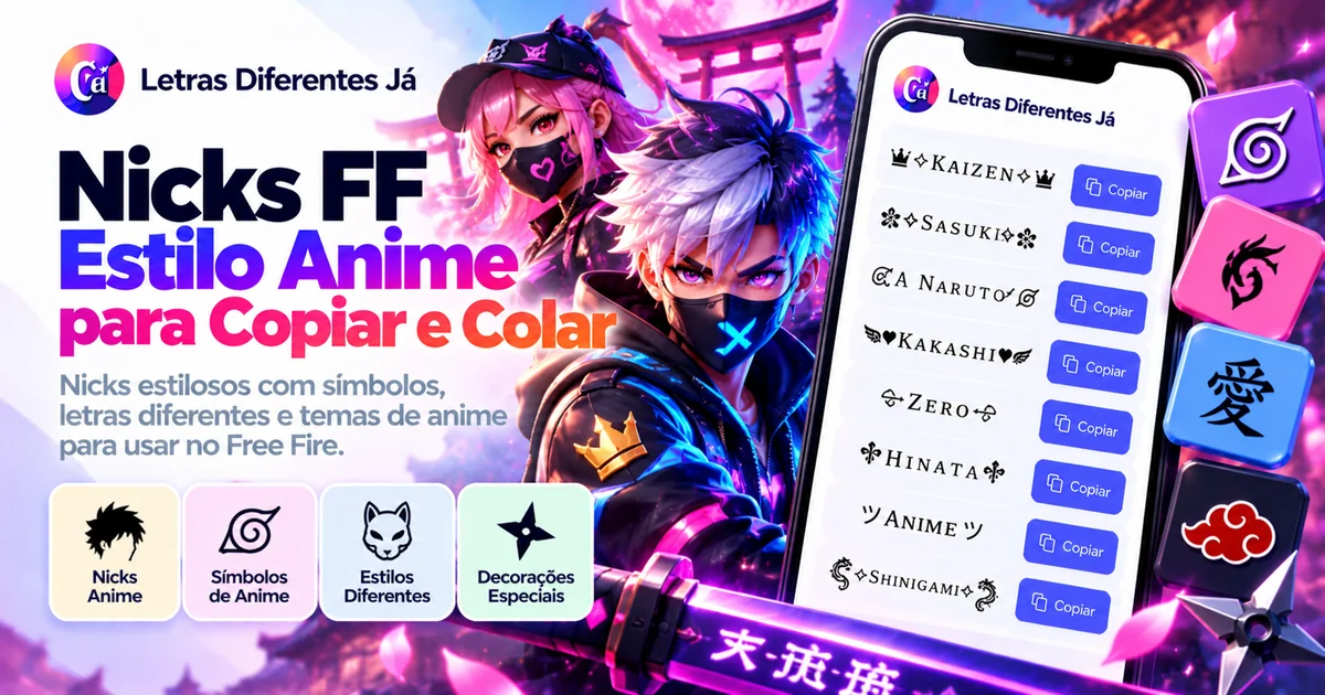 nick ff estilo anime