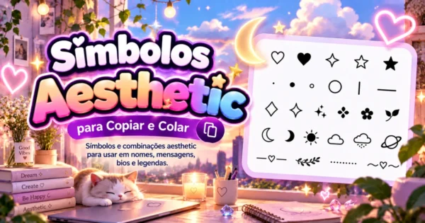 Símbolos Aesthetic para Copiar e Colar