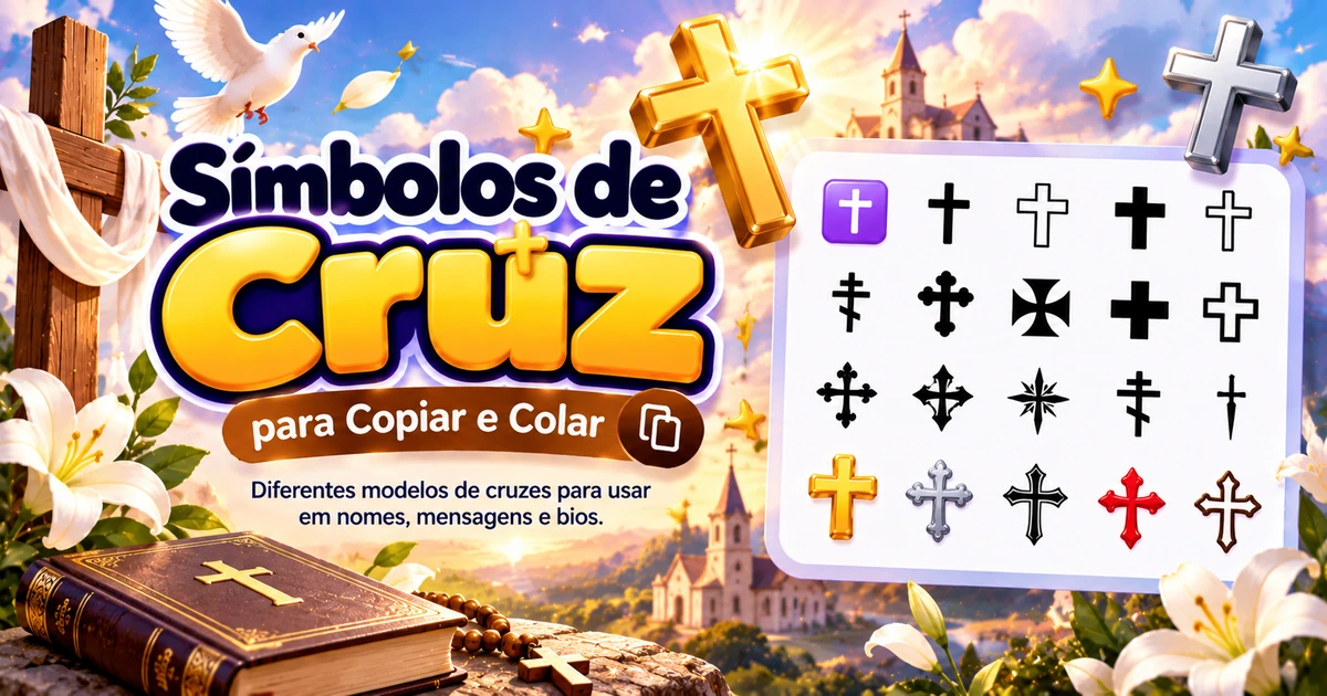 simbolos de cruz