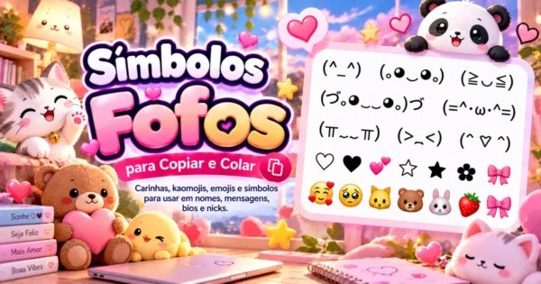 Símbolos Fofos para Copiar e Colar