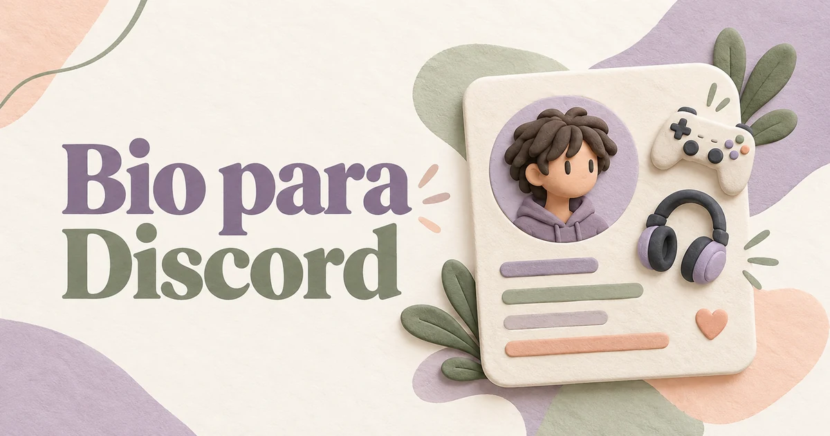 bio para discord